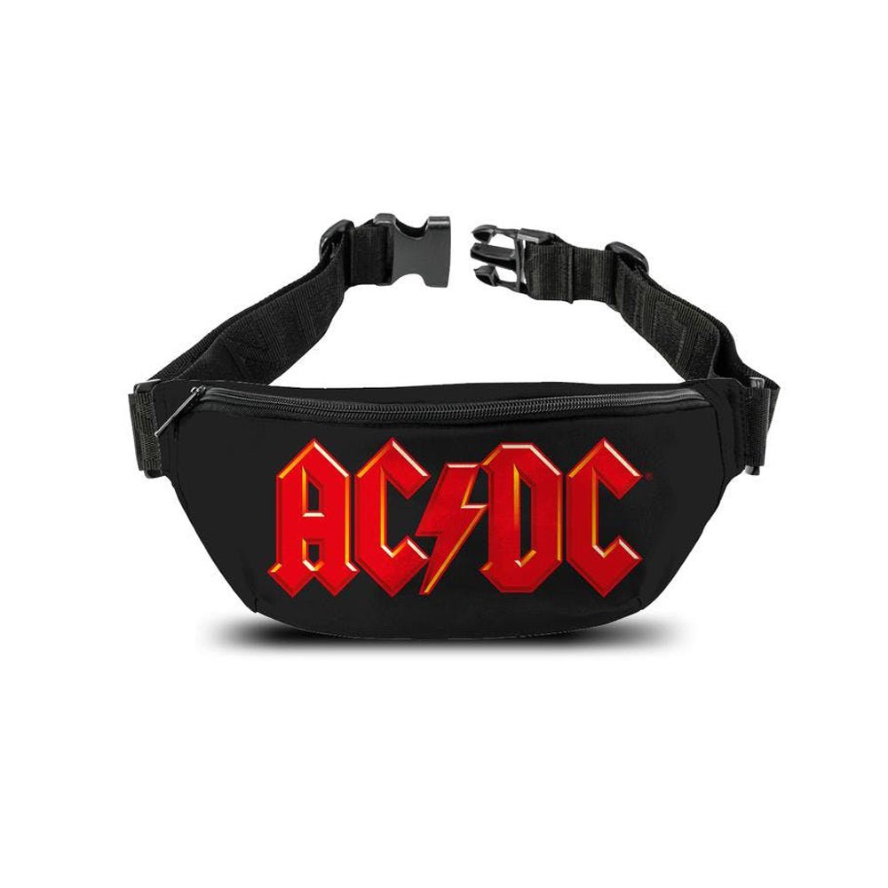 AC/DC エーシーディーシー (Back in Black 45周年 ) - RED LOGO / バムバッグ / バッグ - PGS